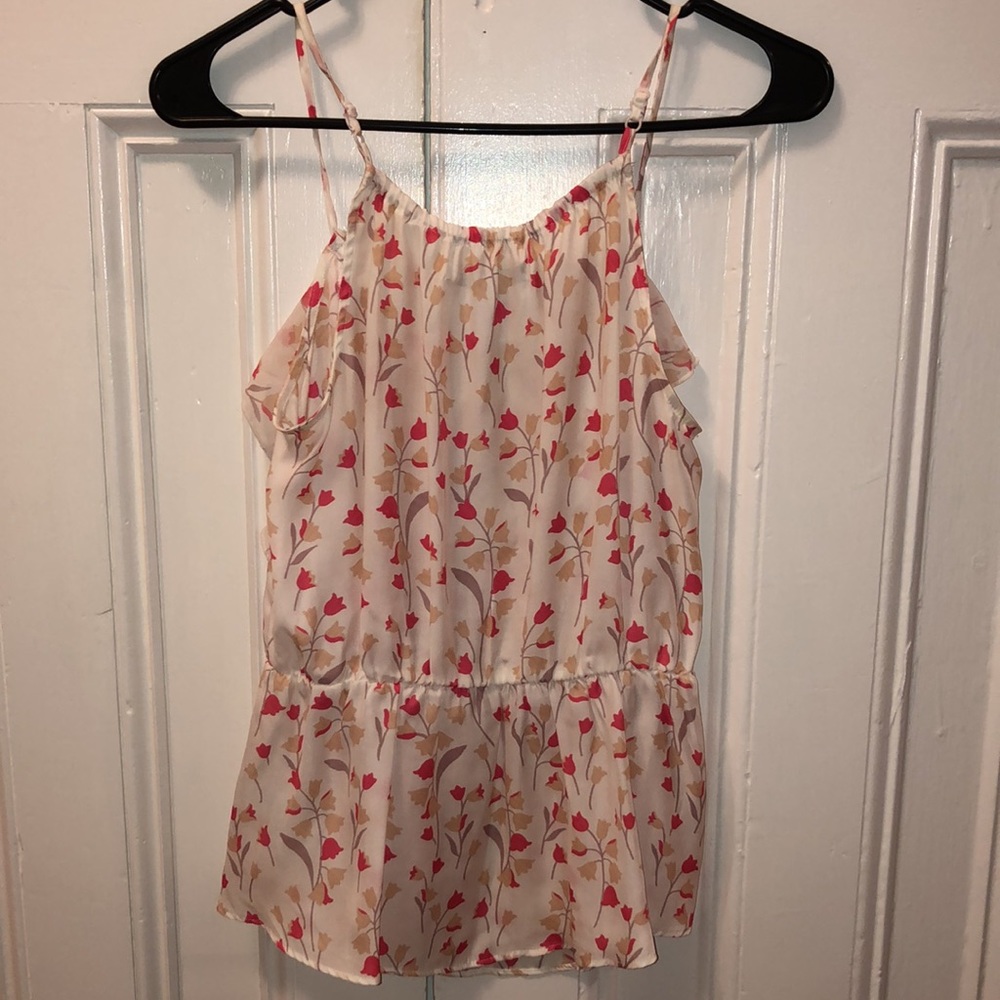LC Lauren Conrad Ruffled Tank - Picture 7 of 8